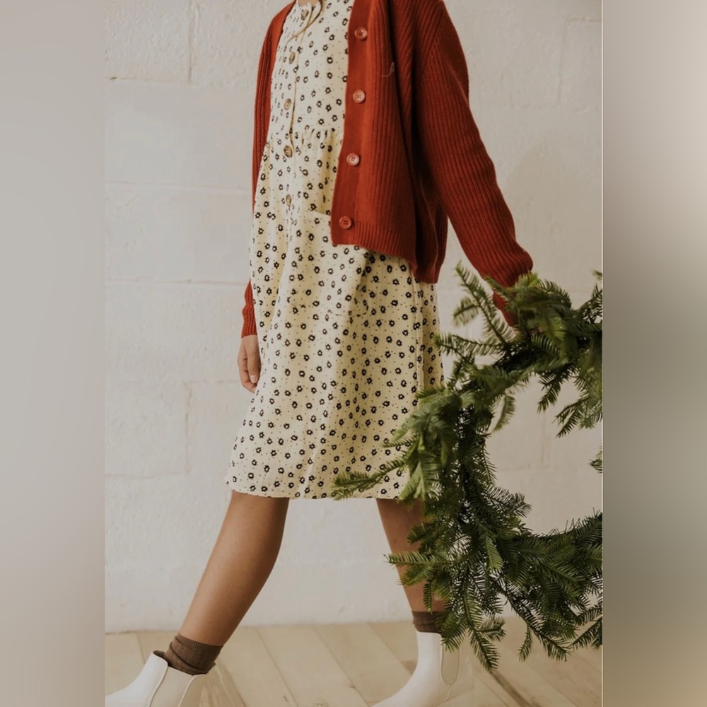 Roolee kids Do Your Thing Button Dress